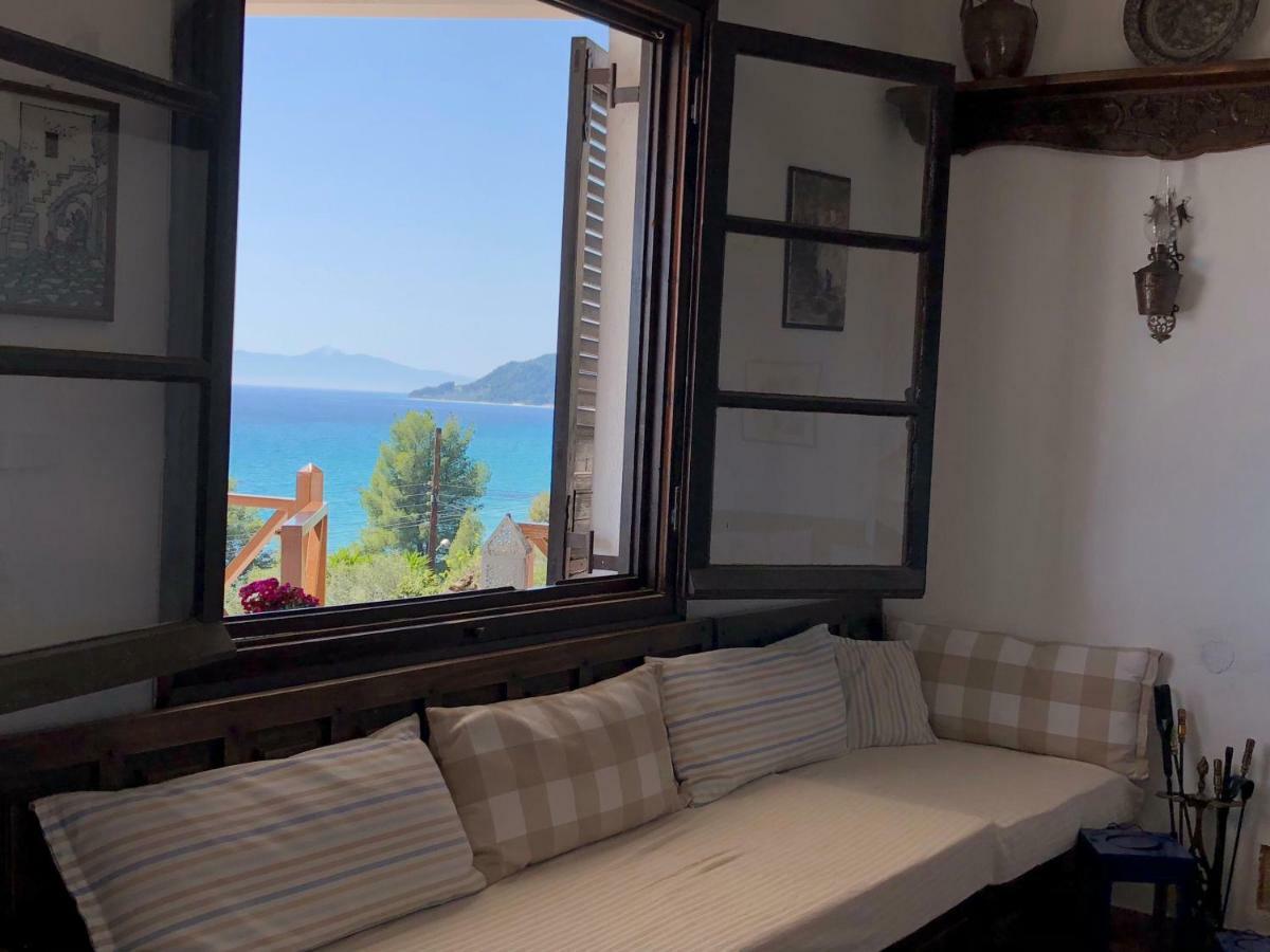 Willa Unique Sea View House Kalandra Zewnętrze zdjęcie