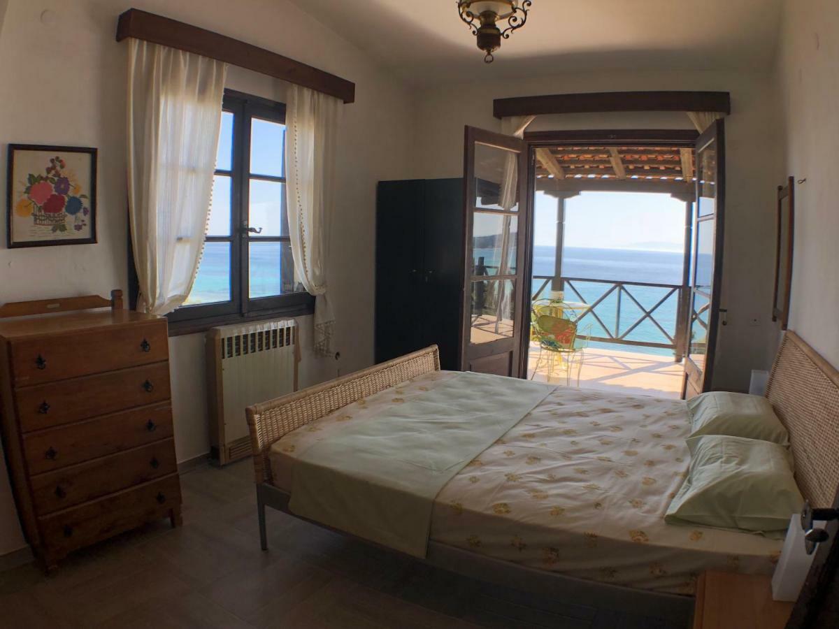 Willa Unique Sea View House Kalandra Zewnętrze zdjęcie