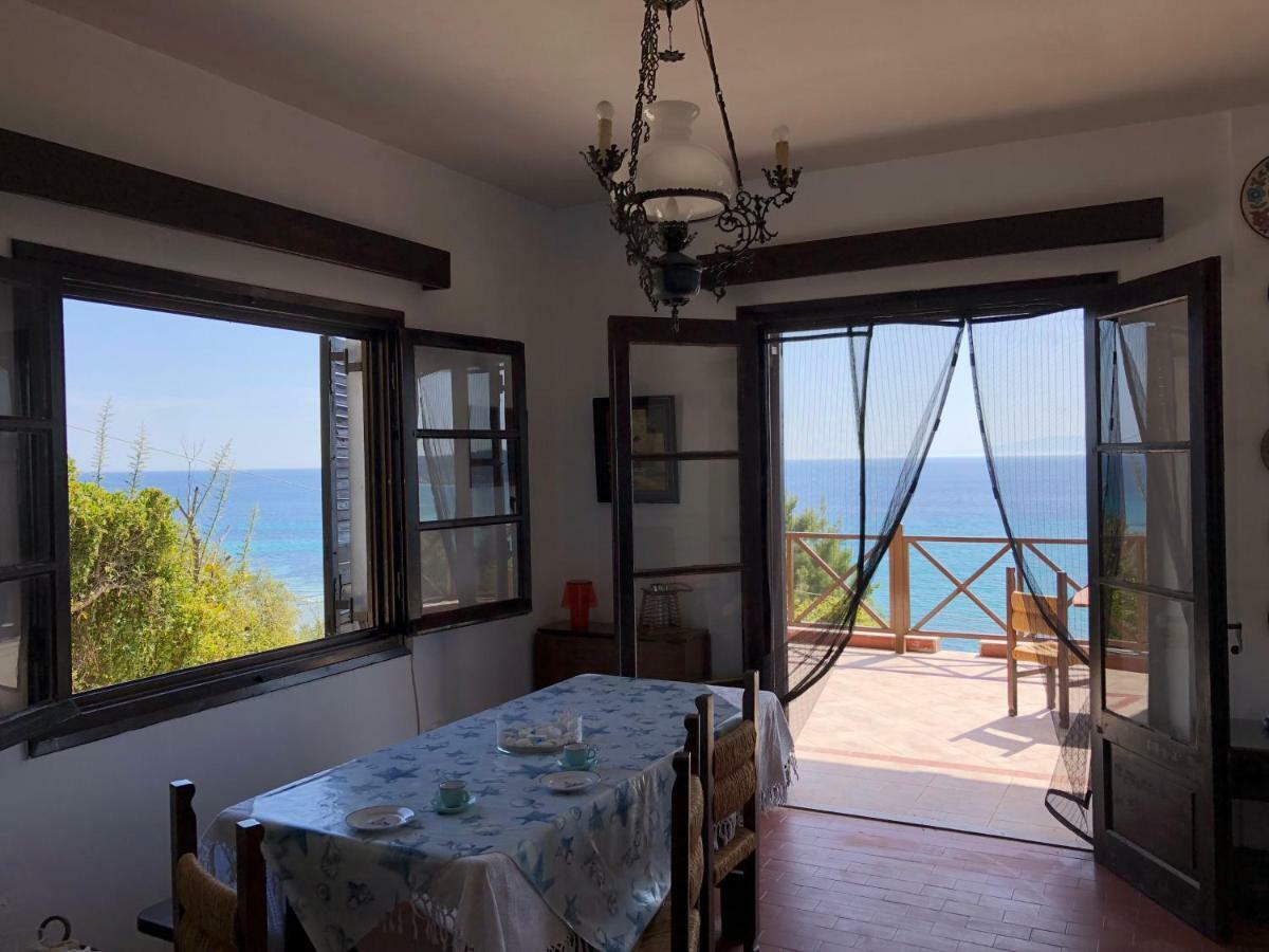 Willa Unique Sea View House Kalandra Zewnętrze zdjęcie
