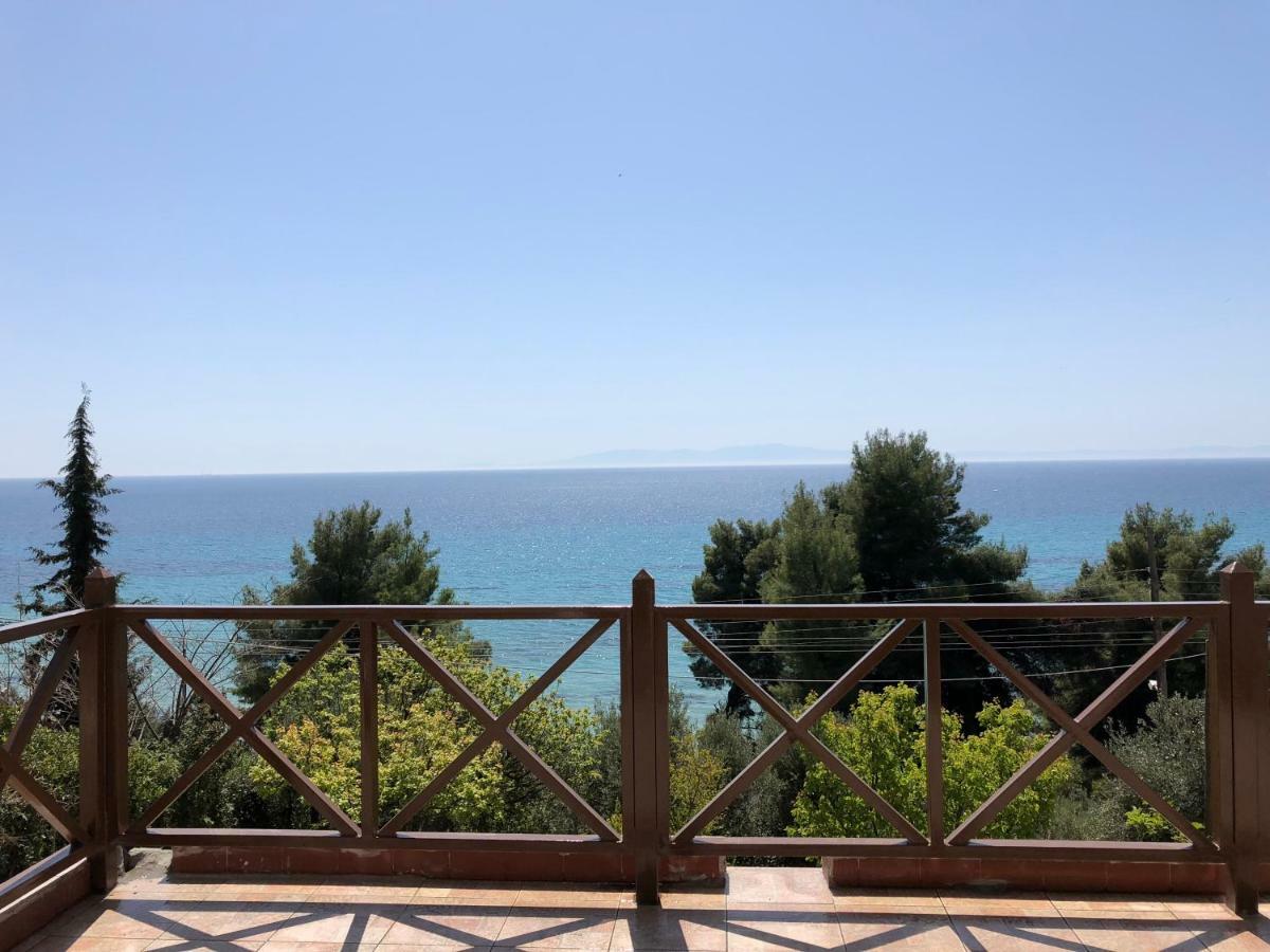 Willa Unique Sea View House Kalandra Zewnętrze zdjęcie