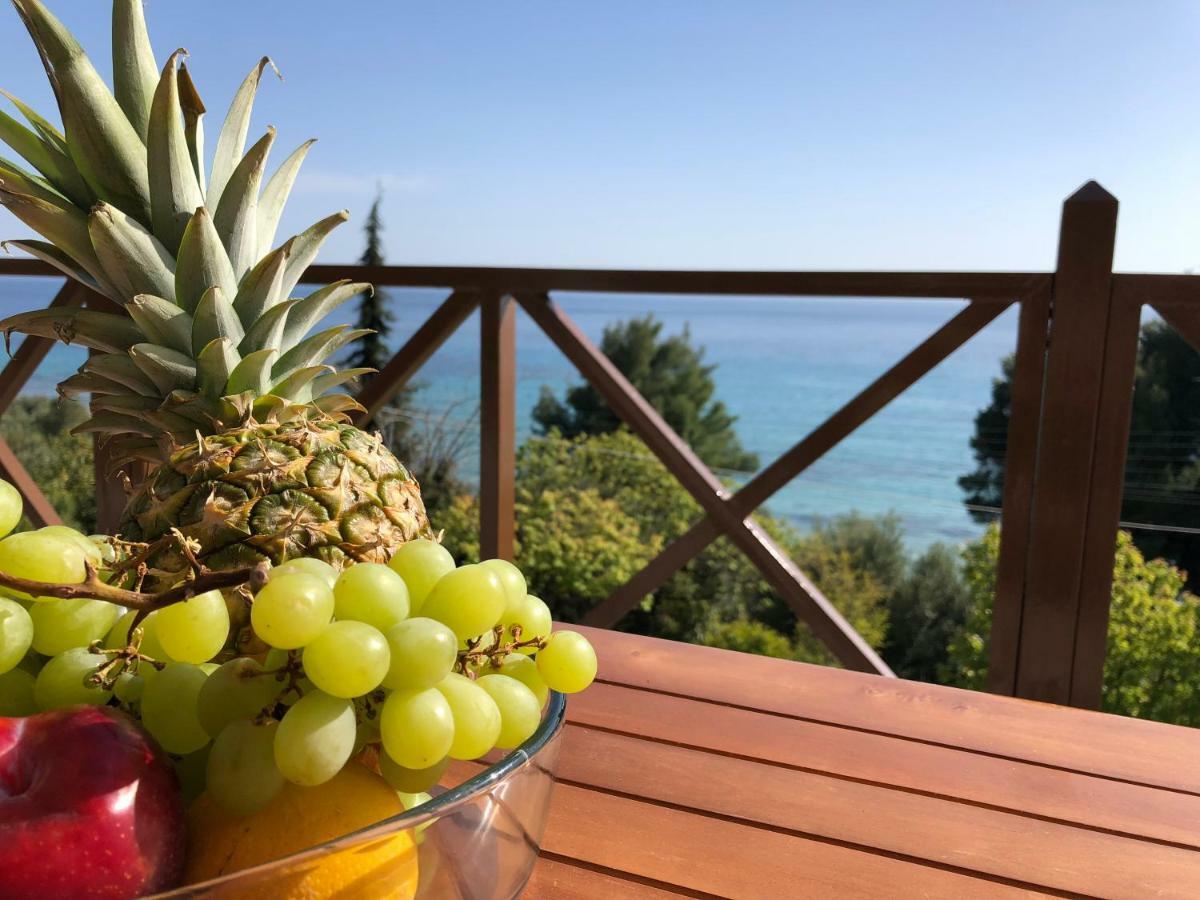 Willa Unique Sea View House Kalandra Zewnętrze zdjęcie